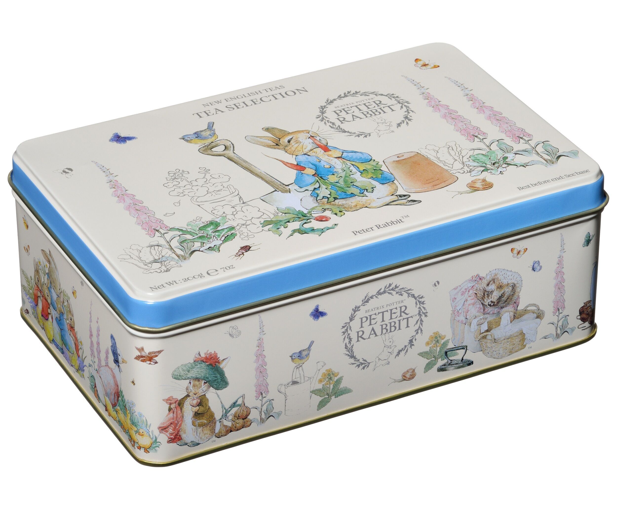 Scatola da tè Peter Rabbit di Beatrix Potter, 100 bustine di tè