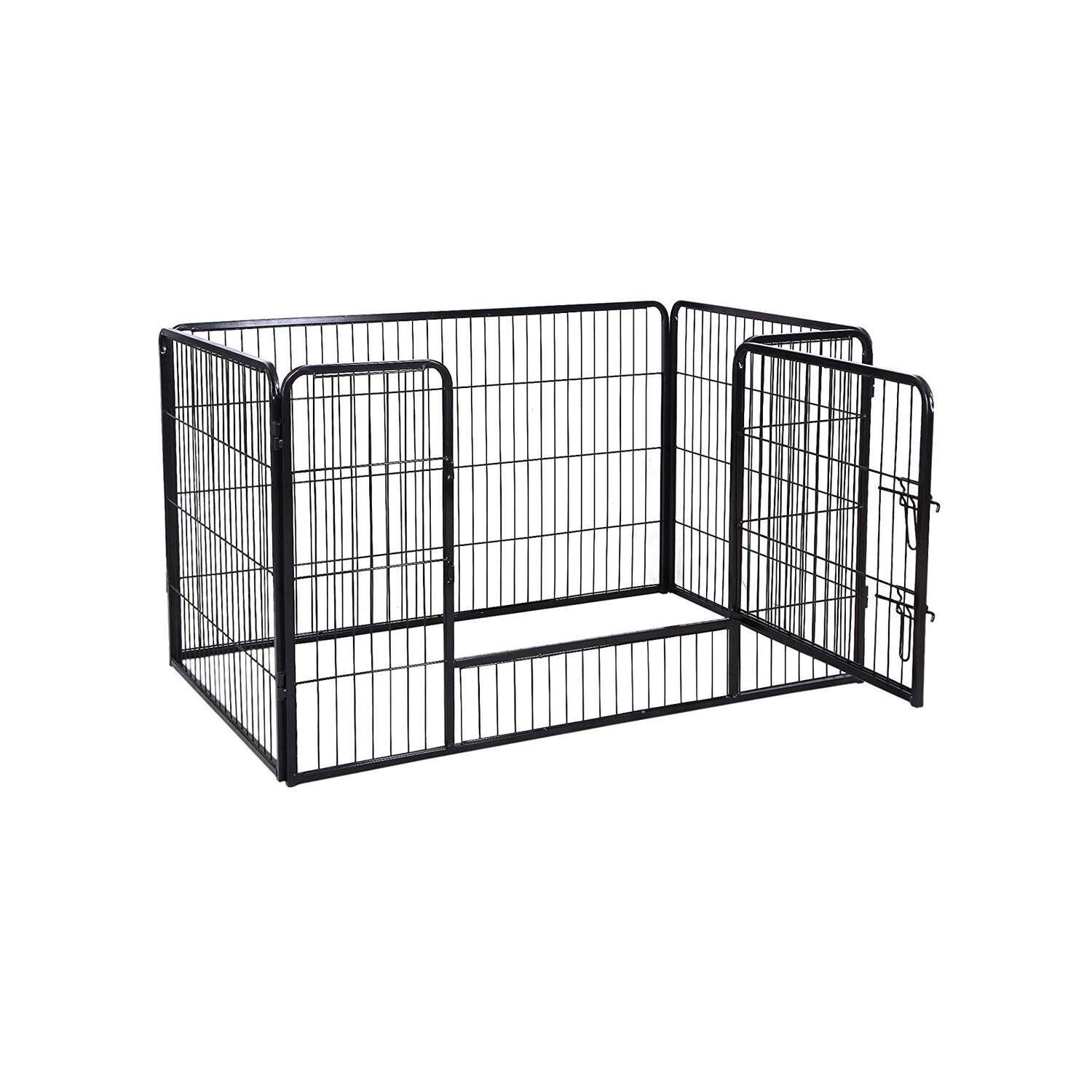 Puppy pen for dogs, 122 x 70 x 80 cm
