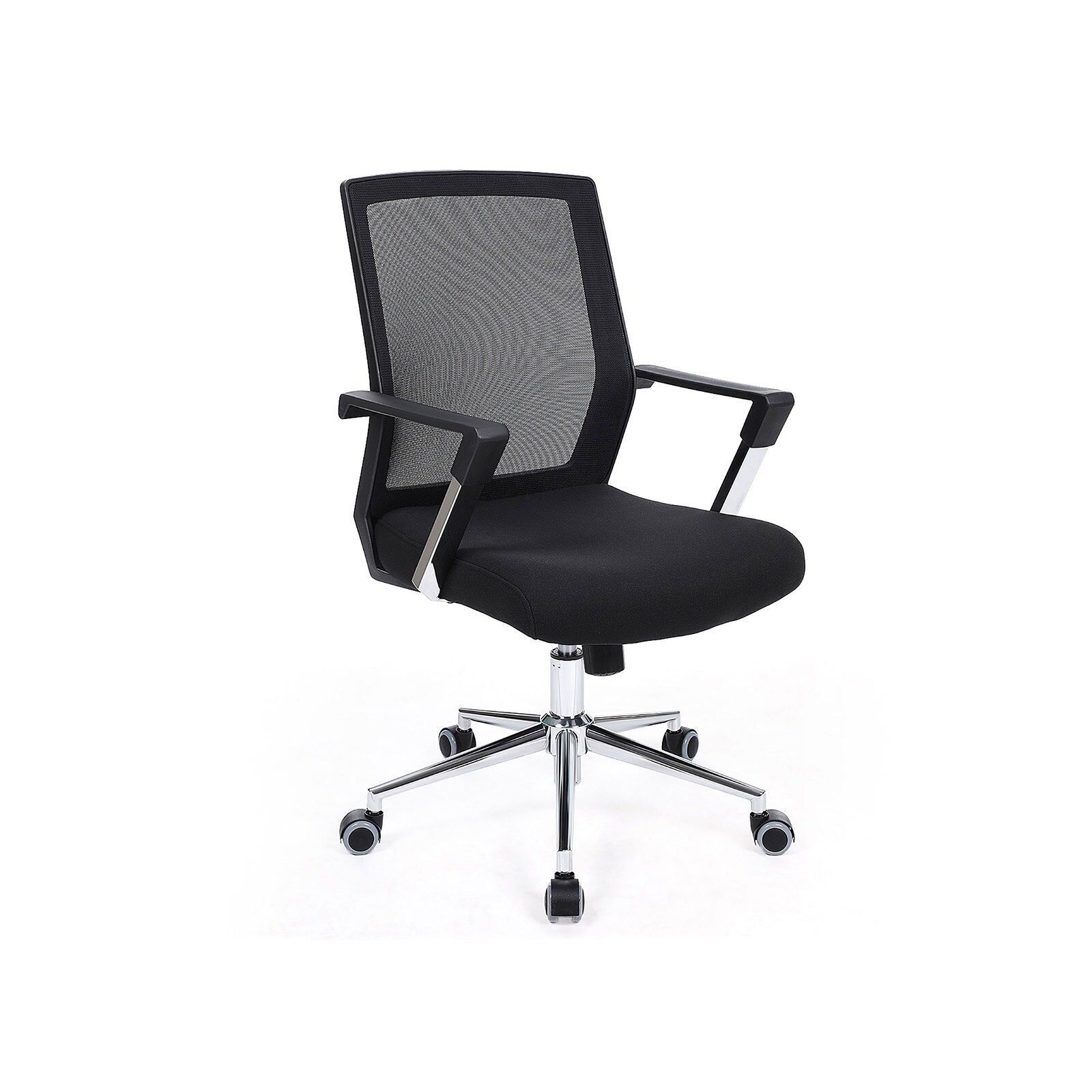 Swivel chair with mesh back
