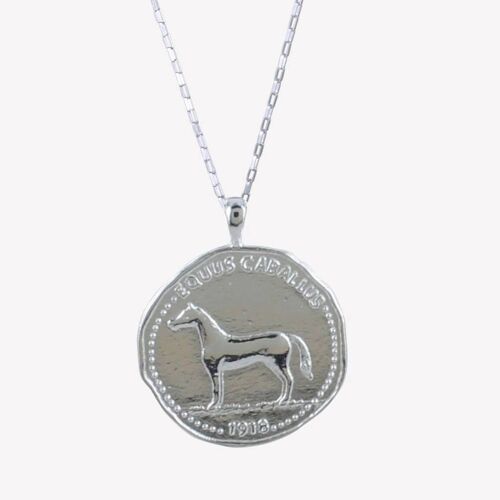 Horse Coin Necklace
