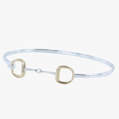 Brazalete Snaffle Dorado