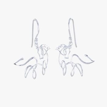 Boucles D'oreilles Ligne Cheval 1