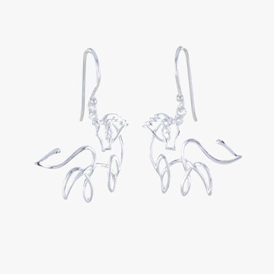 Horse Line Earrings