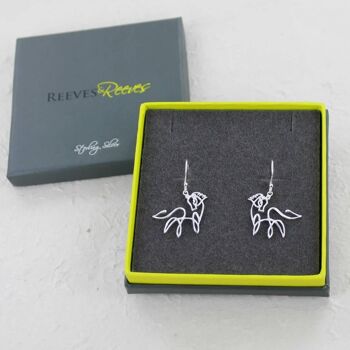 Boucles D'oreilles Ligne Cheval 4