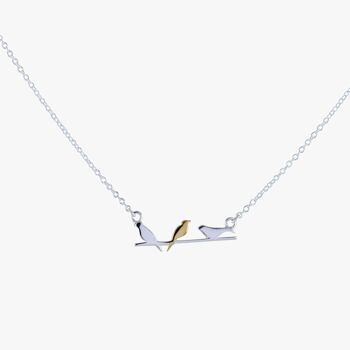 Collier Oiseau Sur Fil 1