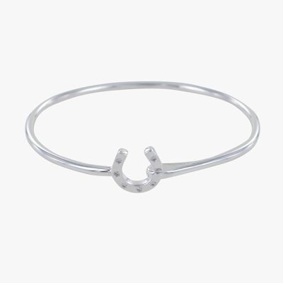 Horseshoe Pave Cuff Bracelet