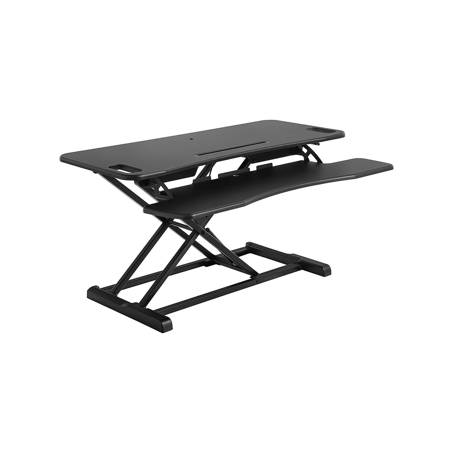 Bureau assis-debout réglable en hauteur, 95 x 40 cm