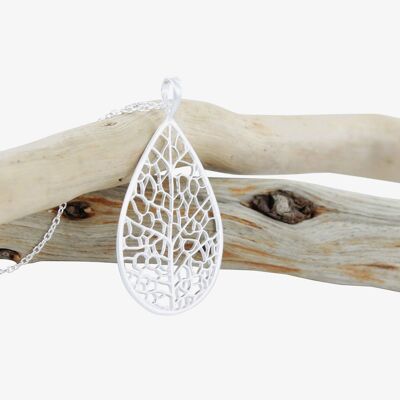 Skeleton Leaf Necklace