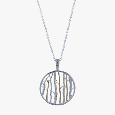 Silver Birch Necklace