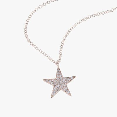 Diamond Star Necklace GOLD