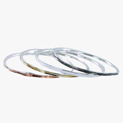 Tri Colour Bangle gold