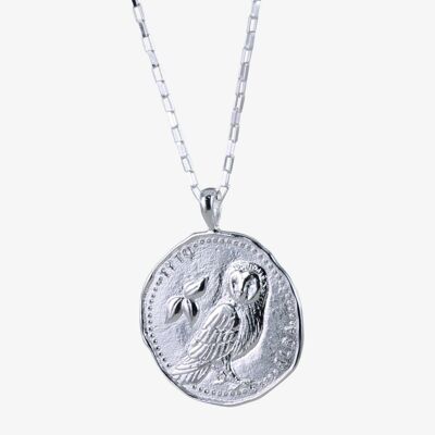 Owl Coin Necklace