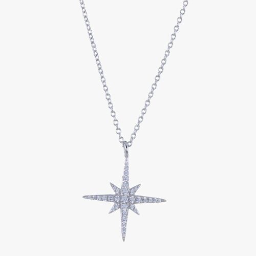 Follow that Star Pave Necklace