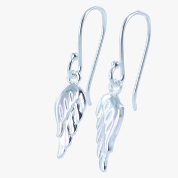 Boucles d'oreilles aile d'ange 2