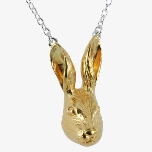 Hare Necklace Gold