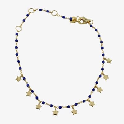 Blue Starry Bracelet GOLD