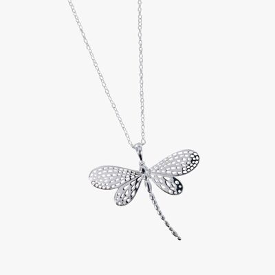 Collana libellula in argento sterling