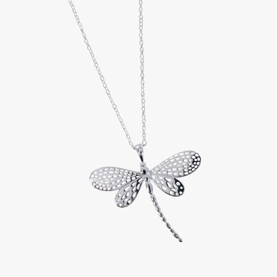 Sterling Silver Dragonfly Necklace