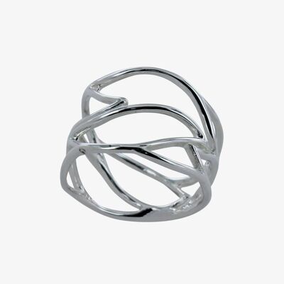 CR22N Leaf Stack Ring