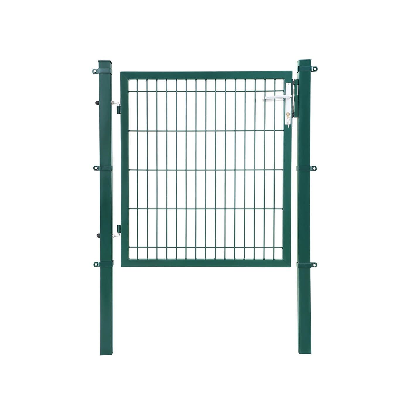 Portail de jardin avec porte, 106 x 150 cm