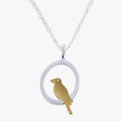 Collier oiseau unique