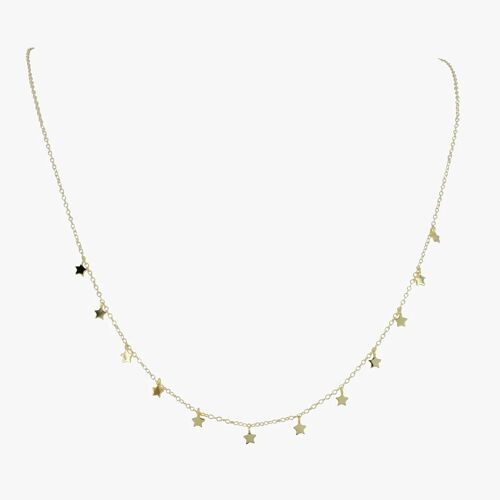 Starry Necklace Gold