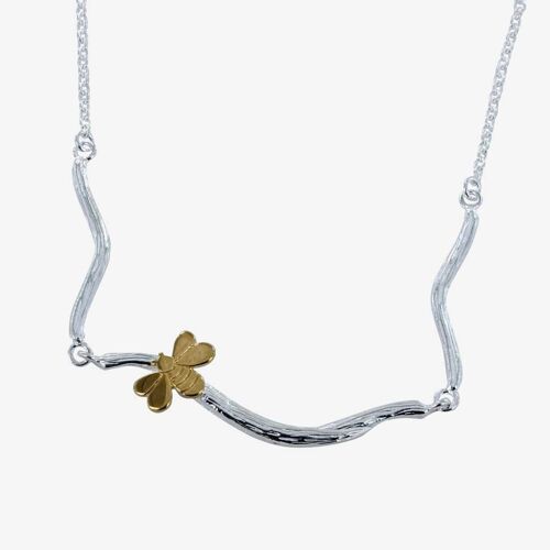 Bee in a Tree necklace
