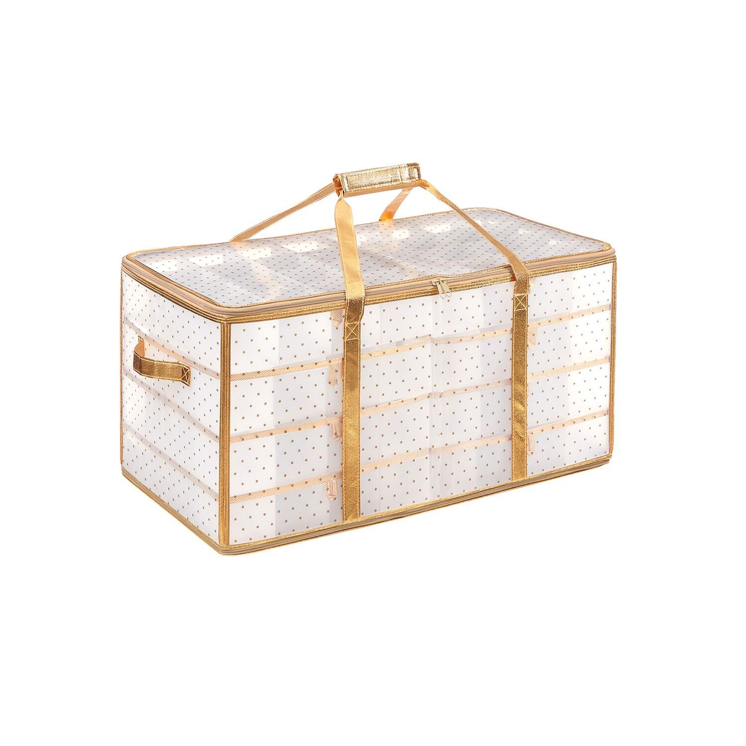 Christmas bauble storage box, 67 x 34 x 34 cm