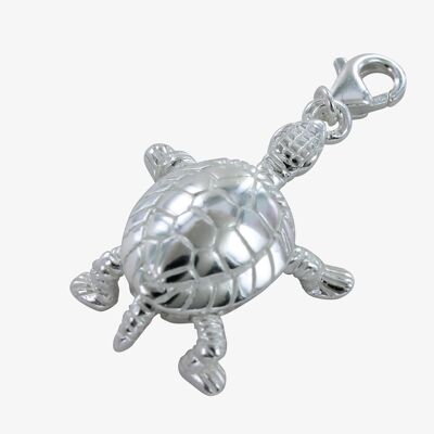 Silver Turtle Charm