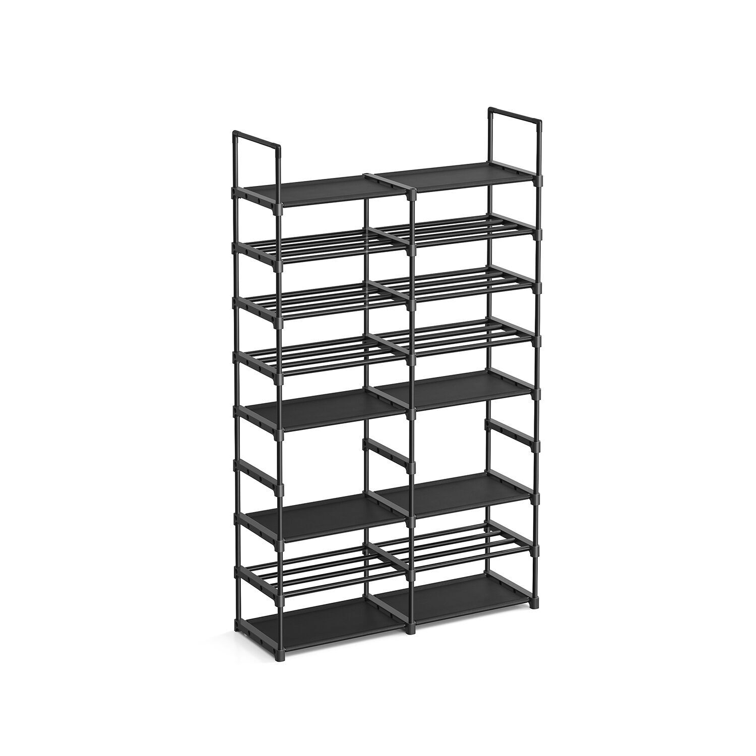 8-tier shoe rack for up to 32 pairs of shoes, 29.5 x 86.9 x 157.6 cm