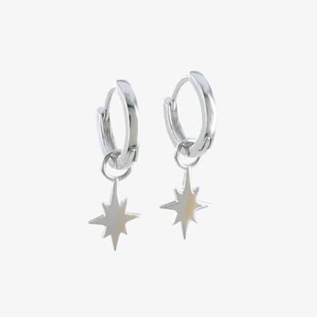 Boucles d'oreilles en argent Follow That Star 1