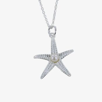 Collier de perles étoile de mer 1