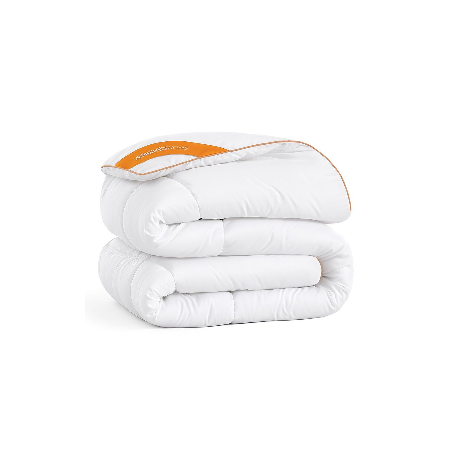 Duvet 200 x 200 cm with 8 loops, cloud white