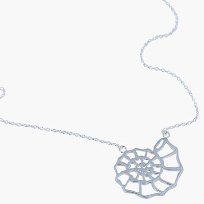 Ammonite Silhouette Necklace