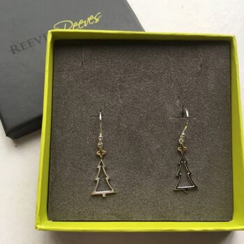 Boucles d'oreilles arbre de Noël 4