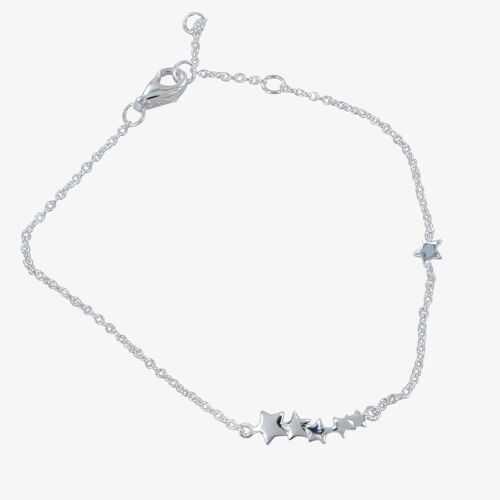 Shooting Star Bracelet Silver