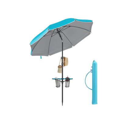 Parasol UPF 50+, foldable 30° on both sides, without stand