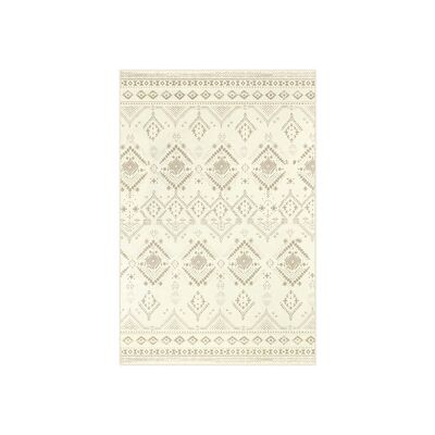 Tappeto Boho 160 x 230 cm soffice beige sabbia
