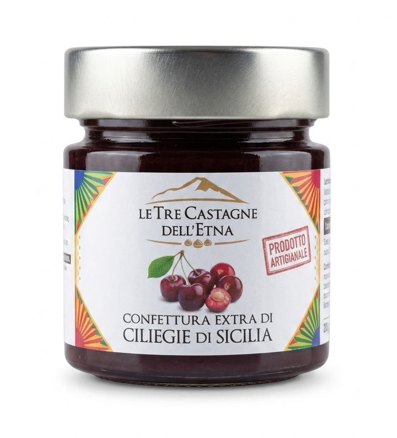 Extra Sicilian Cherry Jam g.250