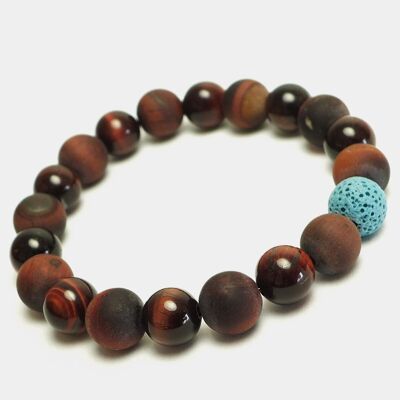 Pearl Power MR23 – Bracelet homme moderne en pierres naturelles