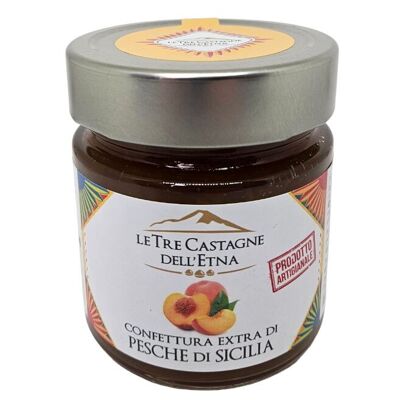 Mermelada de melocotón extra siciliano g.250