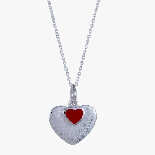 Red Love Heart Necklace