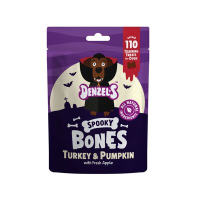 Os effrayants d'Halloween - Friandises pour chiens à la dinde et à la citrouille