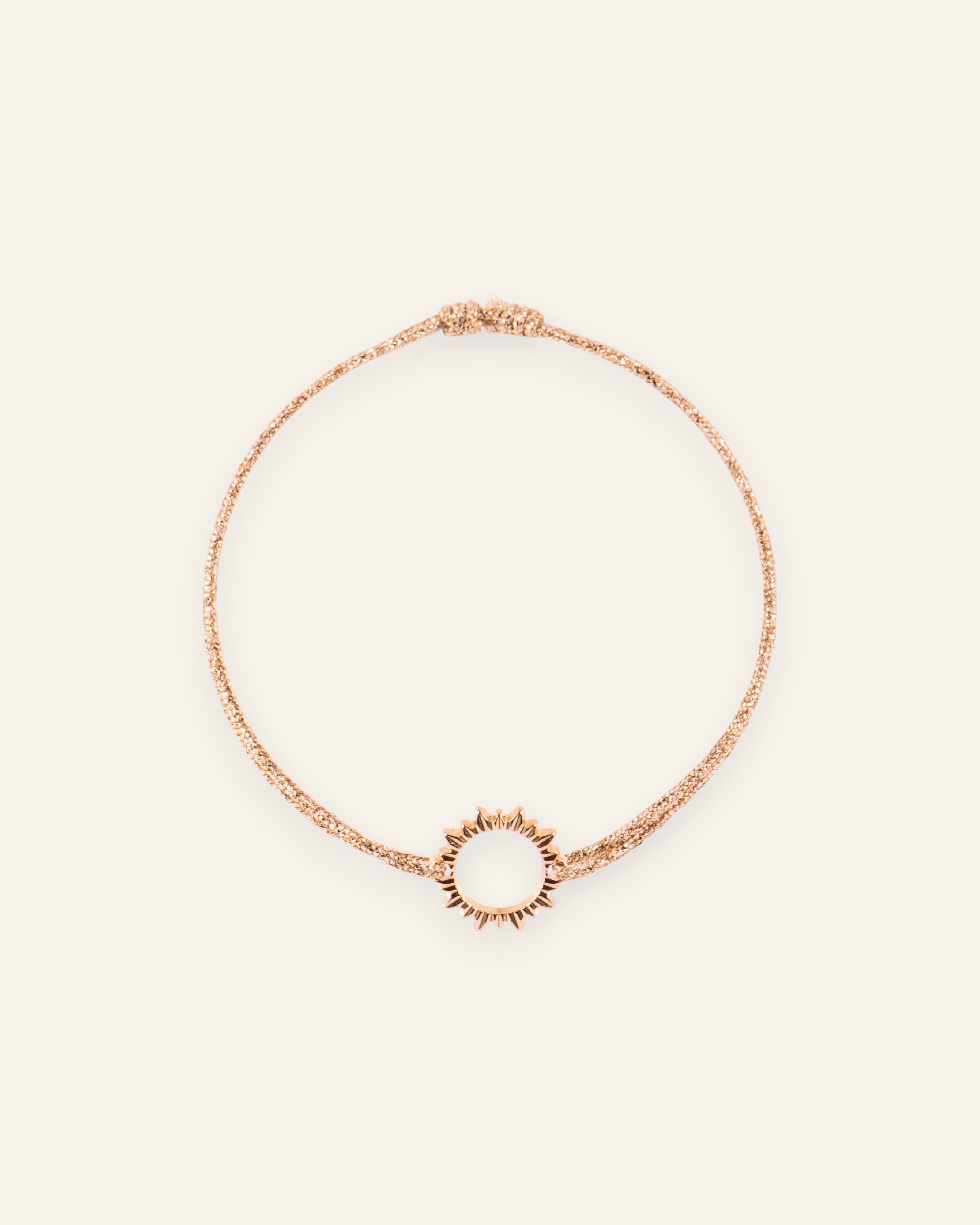 Braccialetto con cordino luminoso