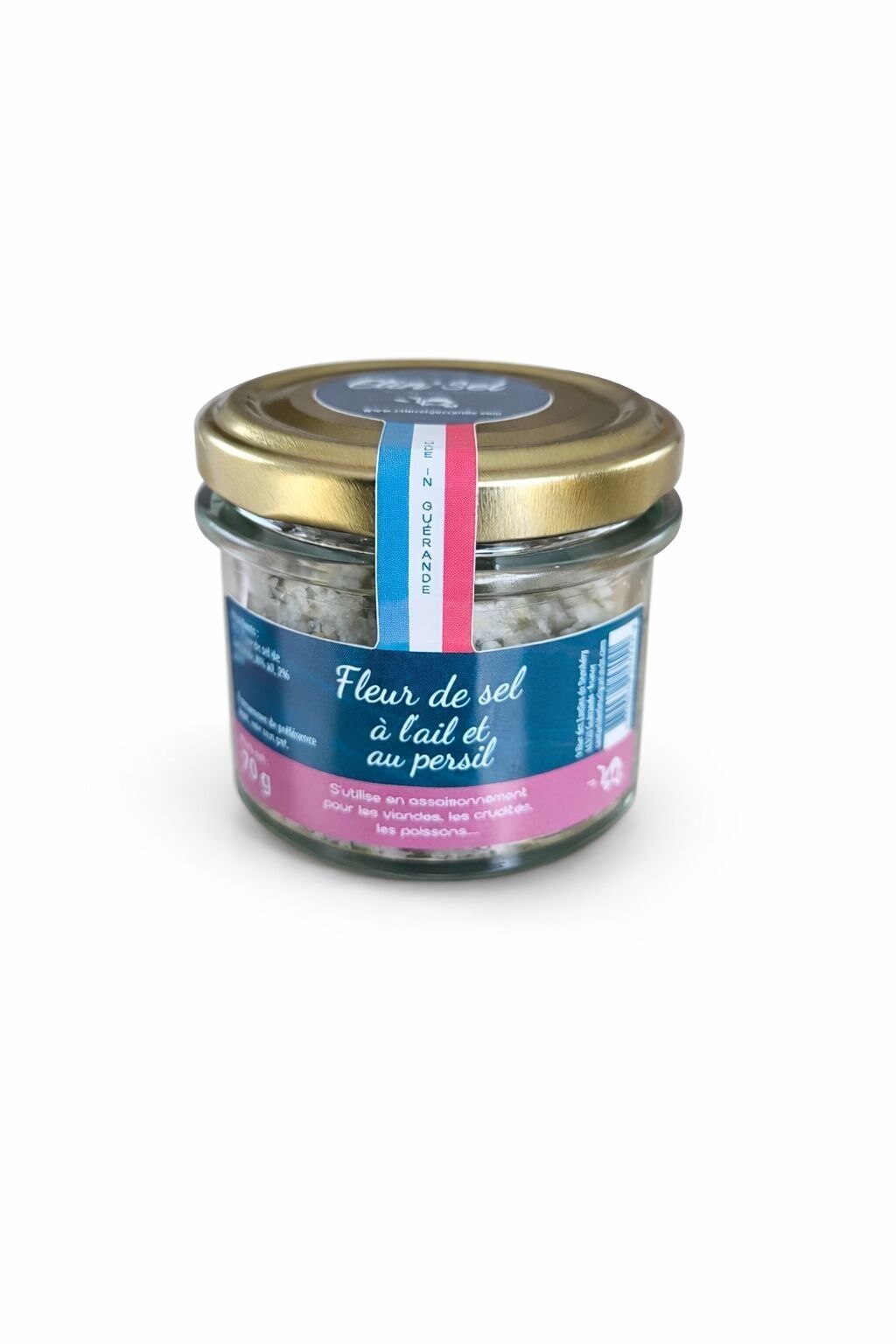 Fleur de sel with garlic and parsley 70g