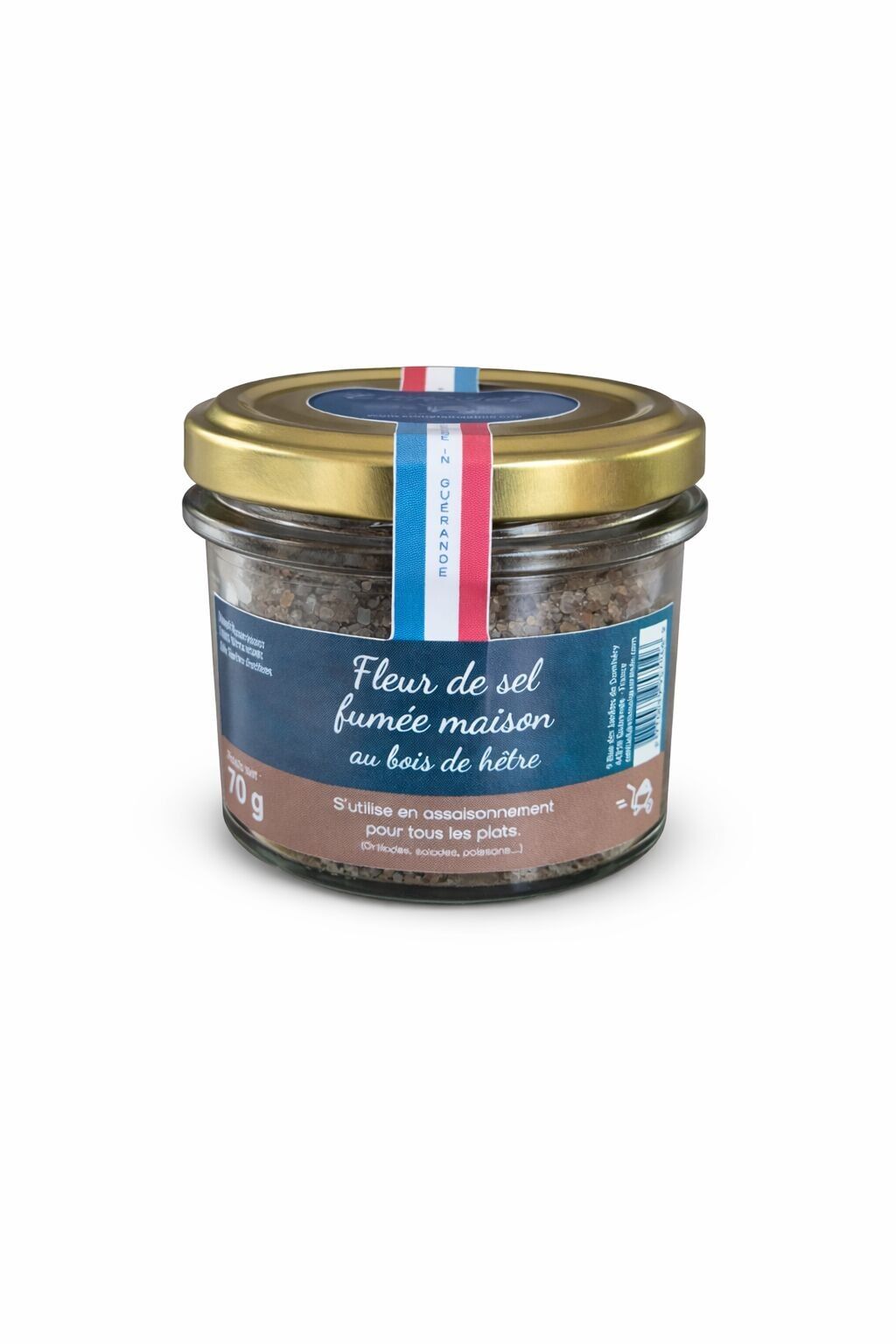 Smoked fleur de sel 70g