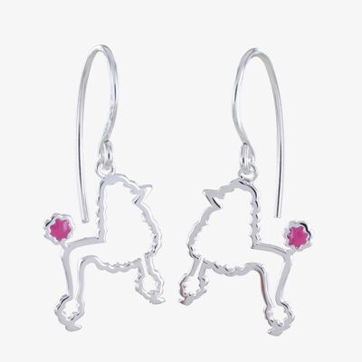 Boucles d'oreilles Caniche - La Collection Chien