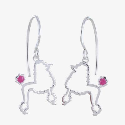 Poodle Earrings - The Dog Collection