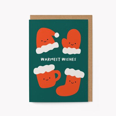 Warm wishes - Christmas card