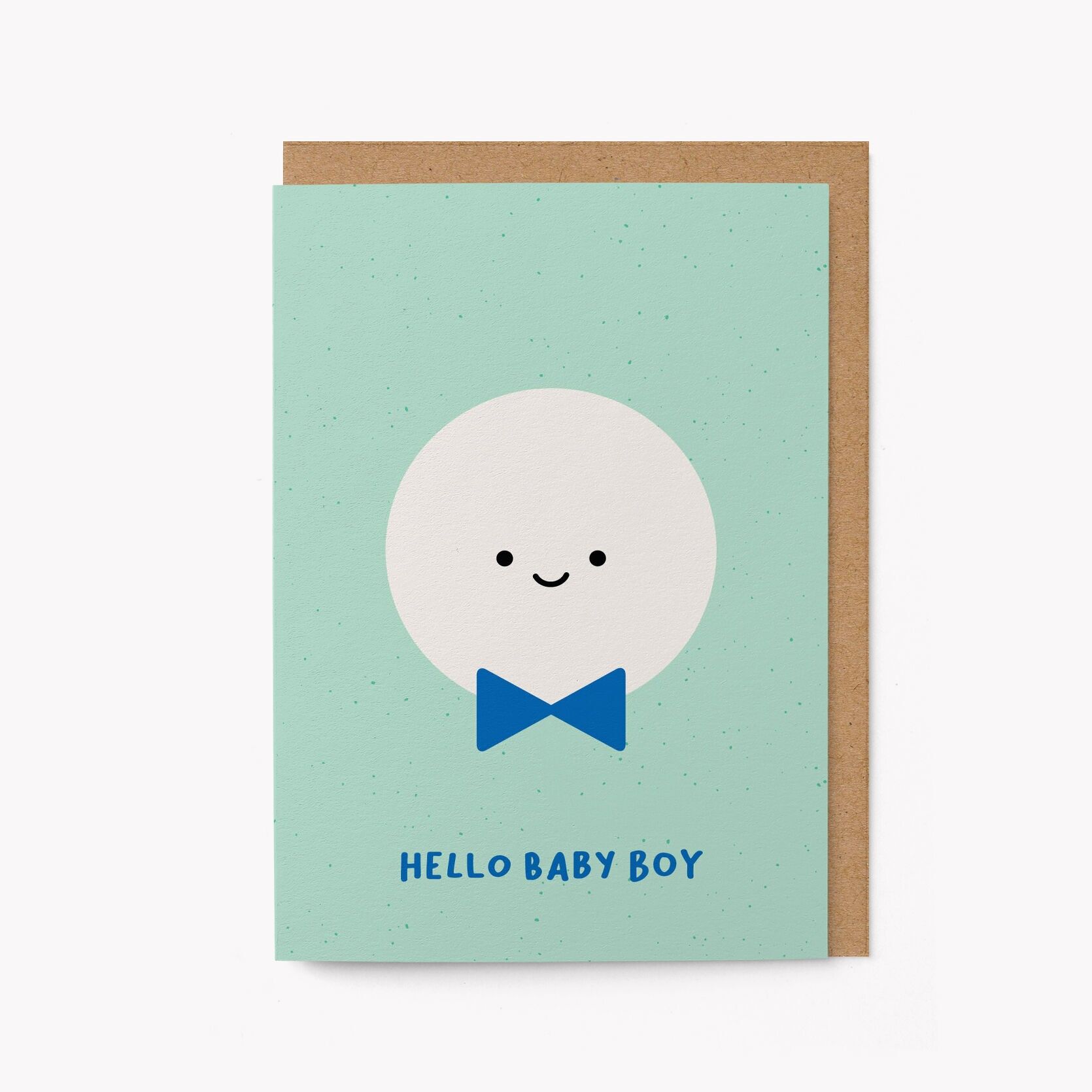 Bonjour bébé garçon - Carte de naissance